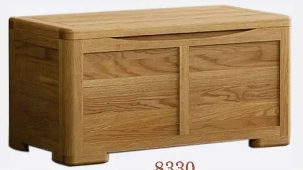 Coffre bois Home ESPRIT acacia 90x40x40 cm pour ranger et gagner de la place