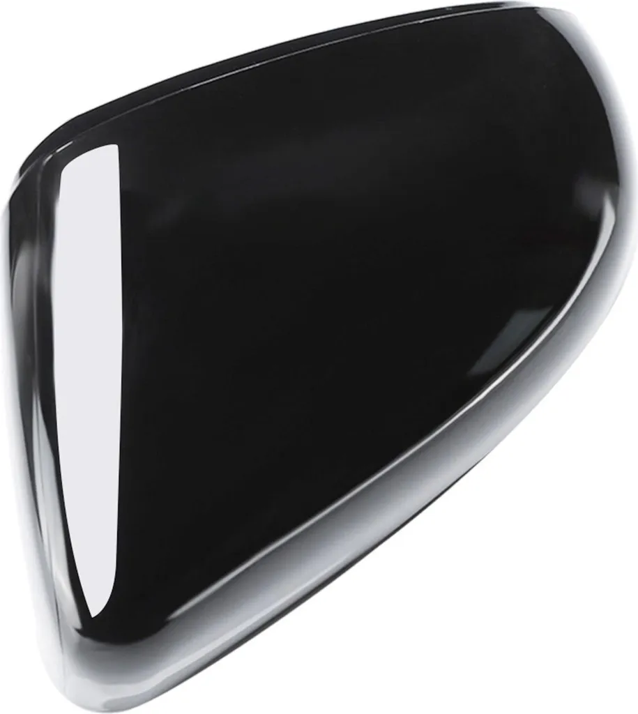 Calotte Specchietti Auto Nero Lucido ABS - Kit Protezione Laterale