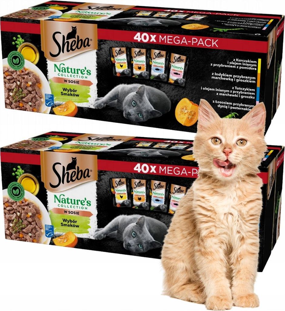 Sheba Sachet Nature's Collection Sélection de Saveurs - Image du produit 