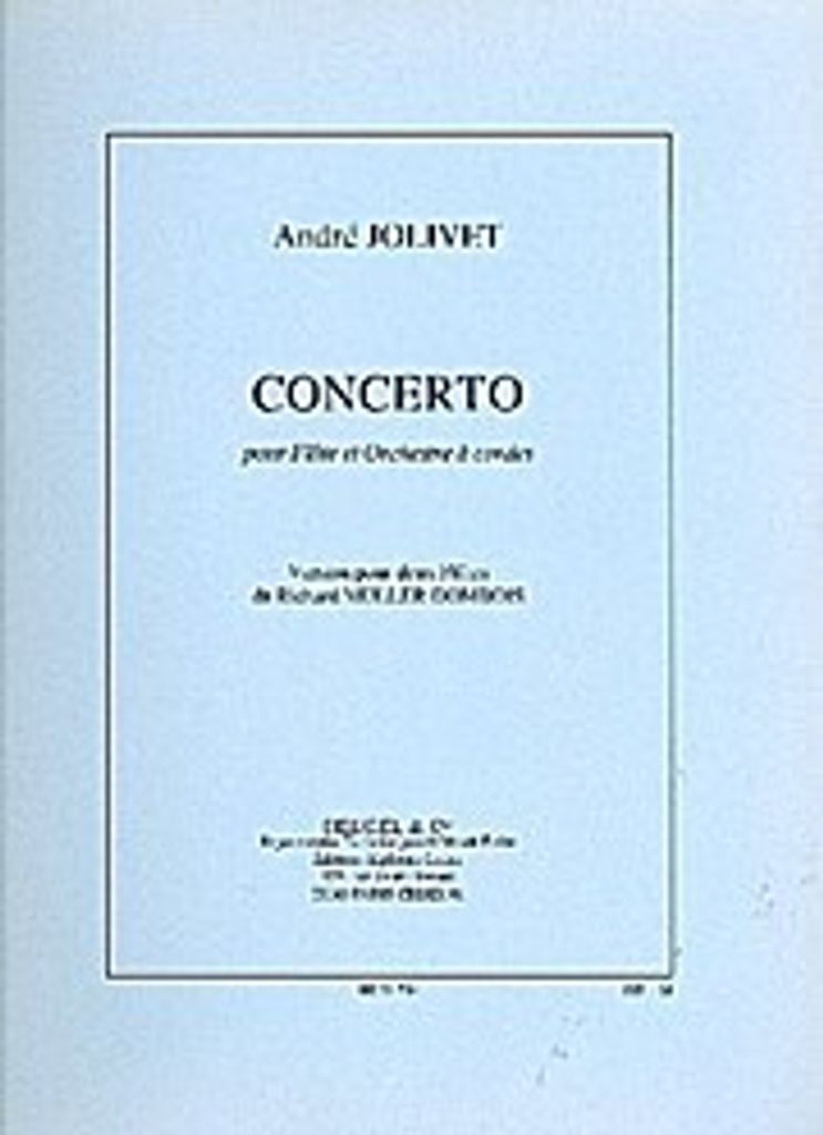 Concerto pour flute et orchestre acordespour 2 flutes