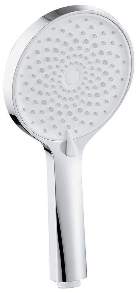 Sapho Handmassage-brause, 4 Funktionen, Silikondüsen, Durch. 123mm, Chrom