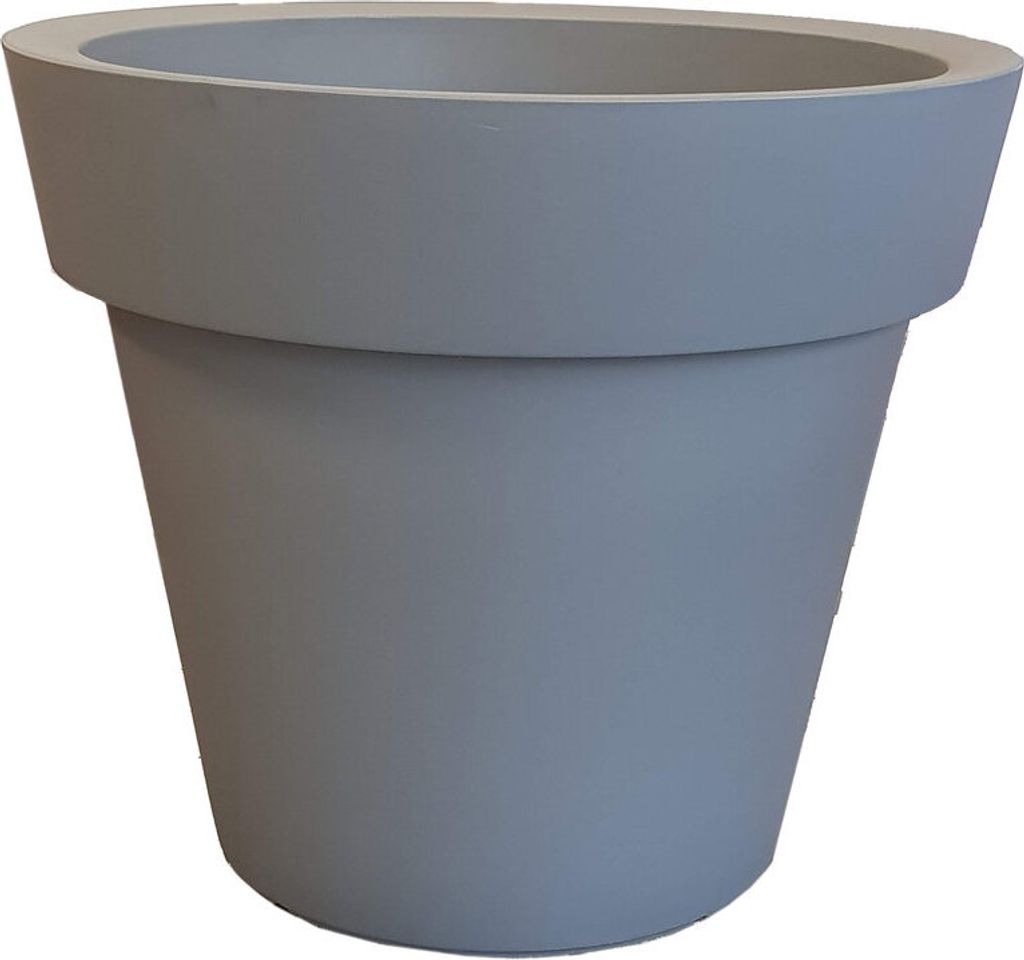 Pflanzgefäß Pflanzentopf grau riesig Ø110cm 429 Liter 95cm hoch