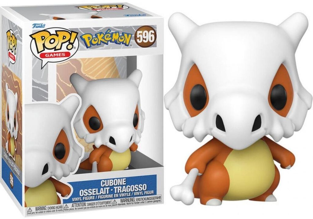 Funko Pop! Pokemon - Figurka Winylowa Cubone Premium Immagine del prodotto 