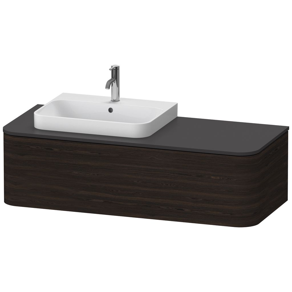 DURAVIT HP4942L6969 WTU HappyD2+ wandh.,354x1300x550mm Produktbild 