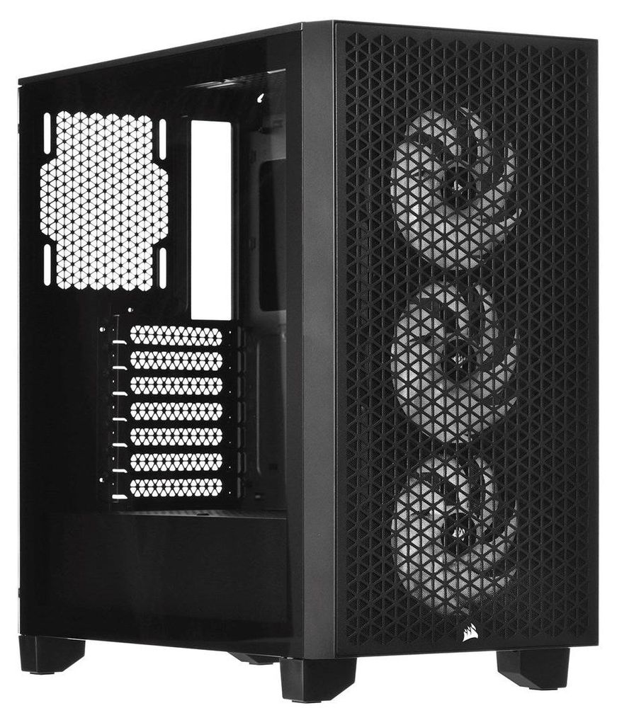 CORSAIR Geh Midi 3000D RGB Airflow (Tempered Glass) Black Image du produit 