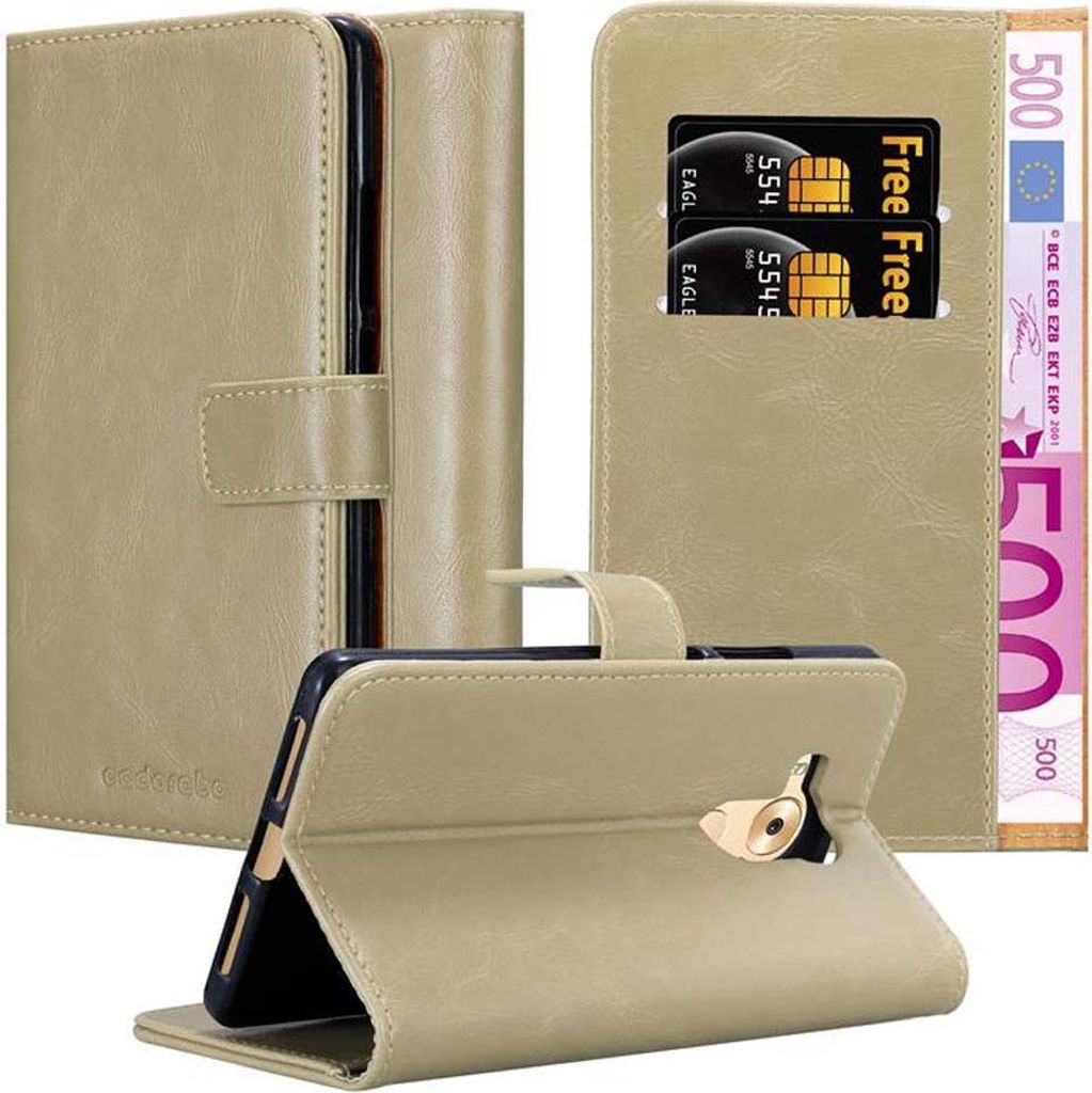 Cadorabo Hülle für Huawei MATE 8 Schutzhülle in Braun Handyhülle Book Tasche Case Etui Luxury