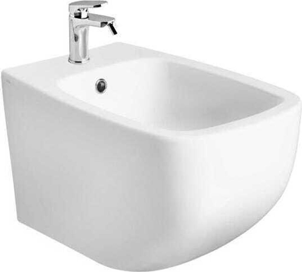 Standbidet, matt weiß, aus Sanitärkeramik | Mozart