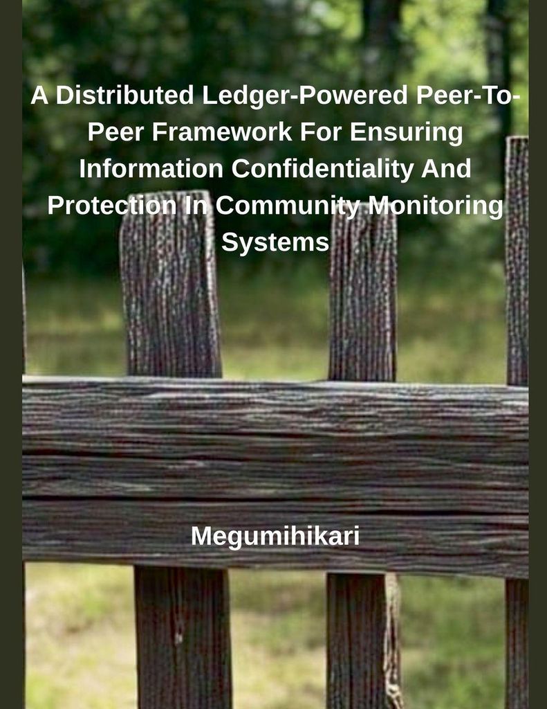 A Distributed Ledger-Powered Peer-To-Peer Framework For Ensuring Information Confidentiality And Protection In Community Monitoring Systems