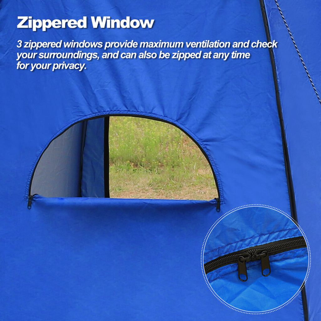 CLIPOP Pop up Duschzelt, Campingzelt, mit Tragetasche für Produktbild 6