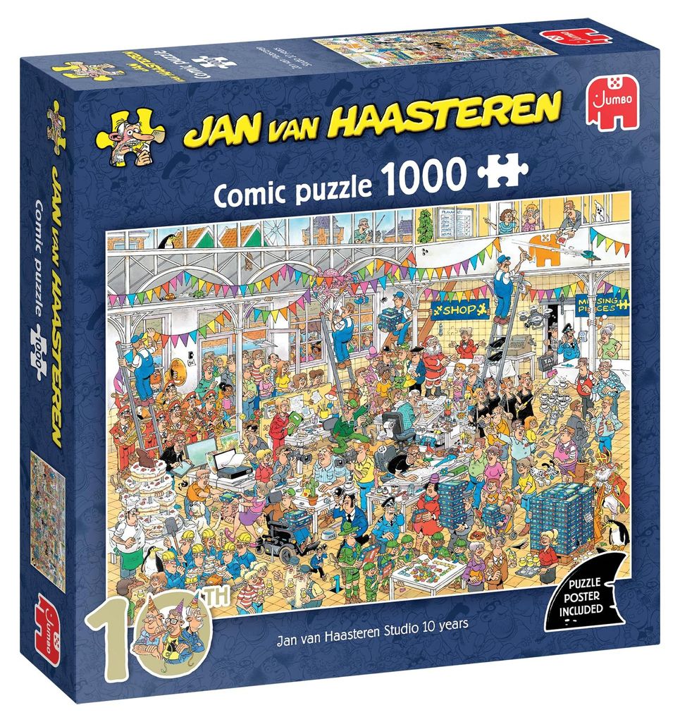 Jan van Haasteren 1110100616, 1000 piezas, Paisaje, 15 años Imagen del producto 