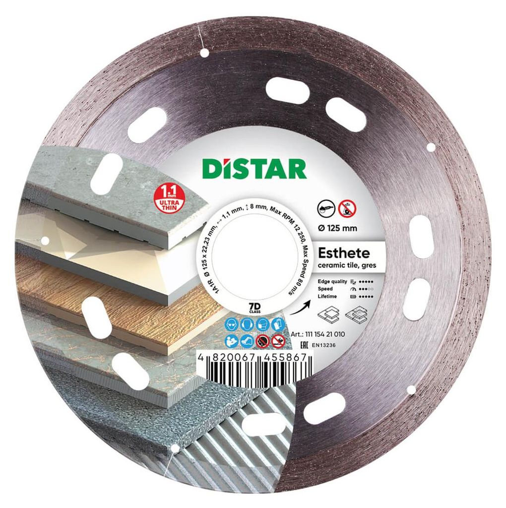 Distar Diamond 1 A1R 125 x 1,1 x 8 x 22,23 Obkladačky, Obrázok produktu 