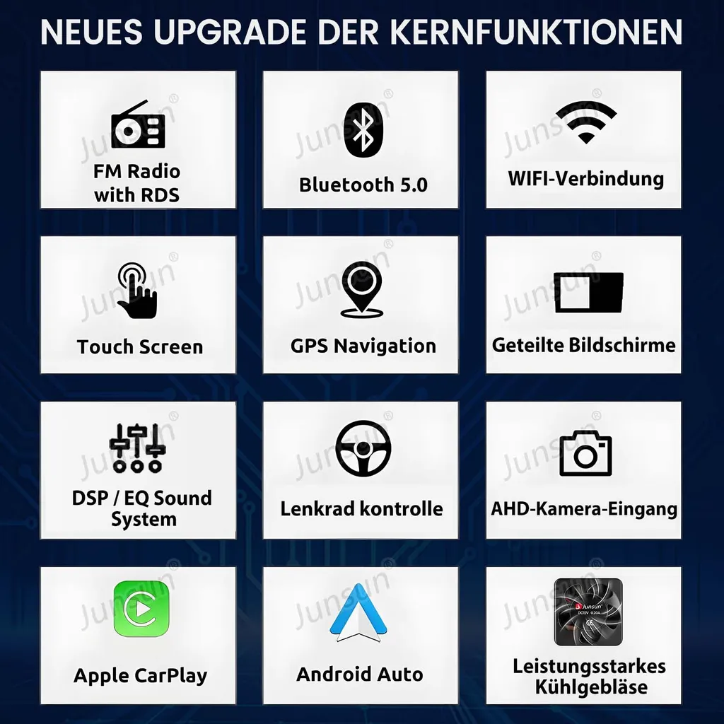 Station Multimédia Android 15 avec Navigation GPS pour Fiat Ducato DAB+ - 5