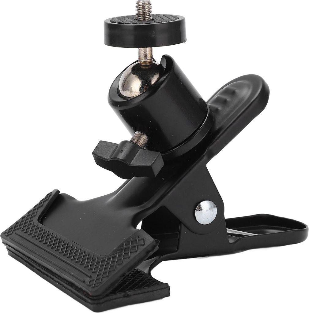 Shanrya Drehbarer Kameraclip, Stativ Kameraclip 360 drehbarer Kugelkopf Lange Lebensdauer fr Motion Camera