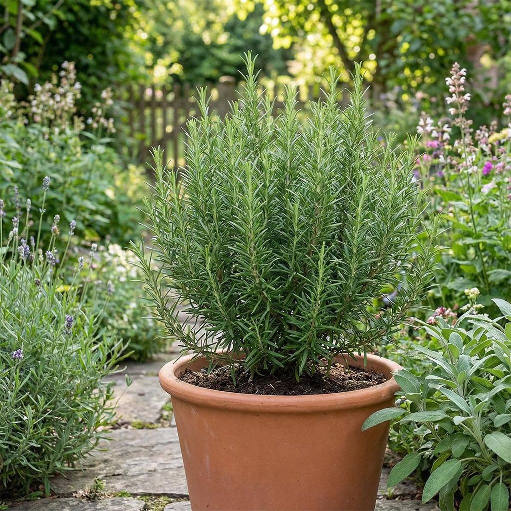 6x Rosmarinus officinalis P9 H20 Produktbild 
