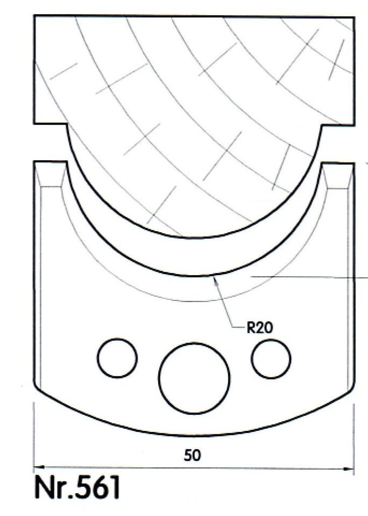 BRÜCK UNI-Abweiser 50 mm Profil Nr. 561 | 39561