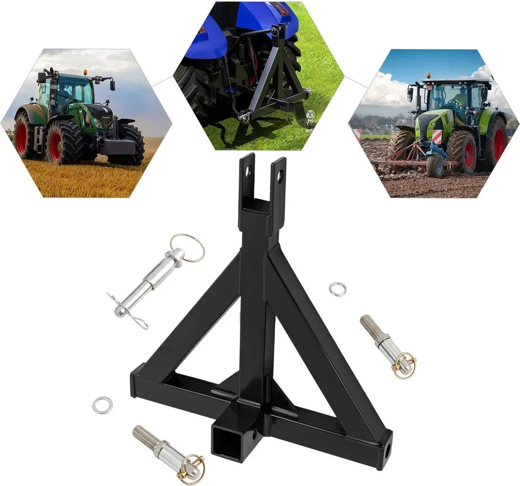 Triangle d'attelage 3 points catégorie 1 pour micro-tracteur agricole - 6