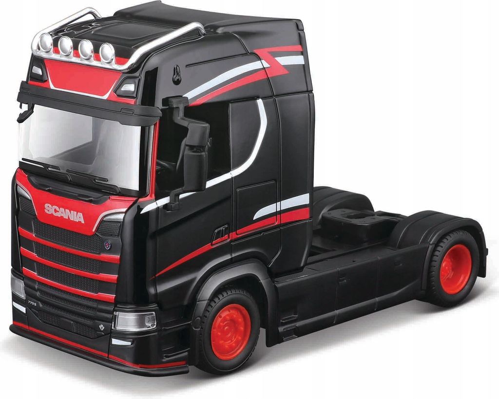 Scania 770 S Czarna Ciężarówka 1:43 Model Bburago 18-32207 Zdjęcie produktu 