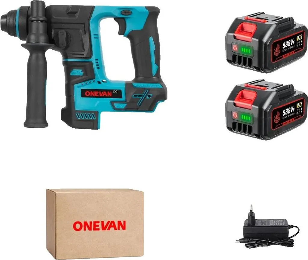 Trapano a Percussione Brushless Design Compatto | 18V 2-Battery System
