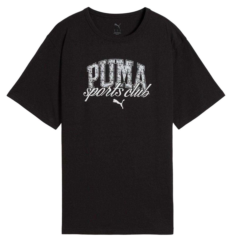 Puma - T-Shirt für Herren/Damen Uni, leger, kurzärmlig GT15639 (M) (Schwarz)