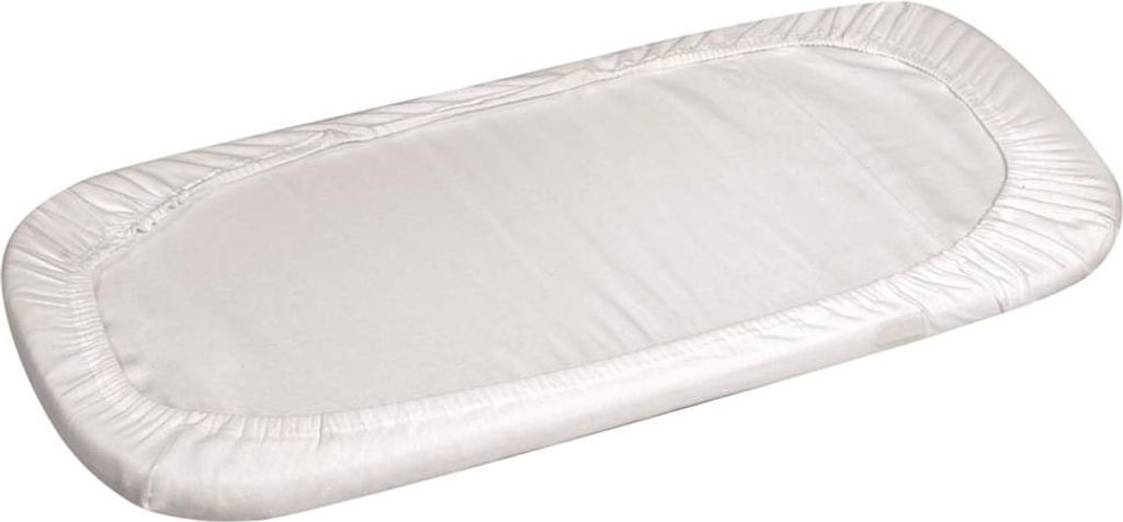 Lenzuolo 90x40 cm in cotone bianco Immagine del prodotto 