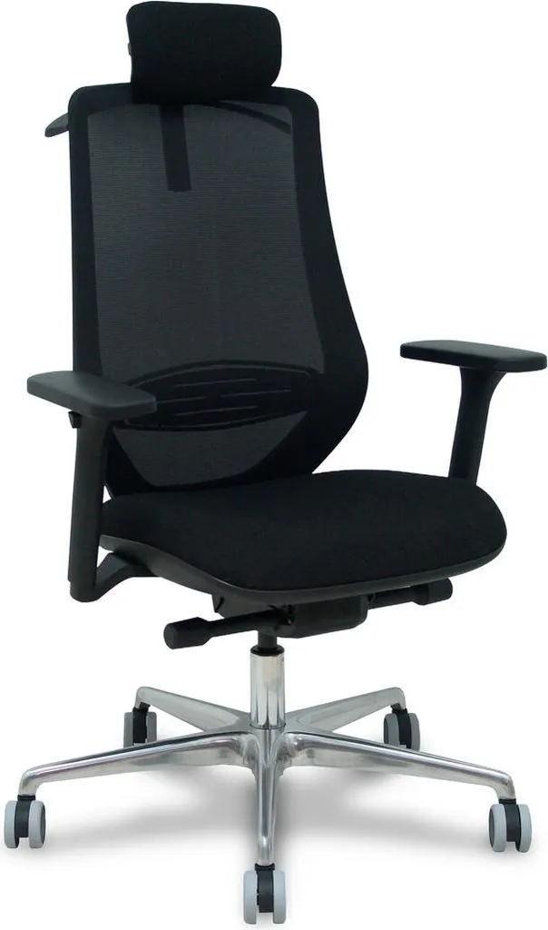 Siège de bureau R65GCRP noir pour éviter le mal de dos et rester productif