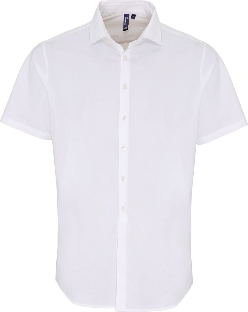 Premier - Hemd für Herren RW6589 (L) (Weiß)