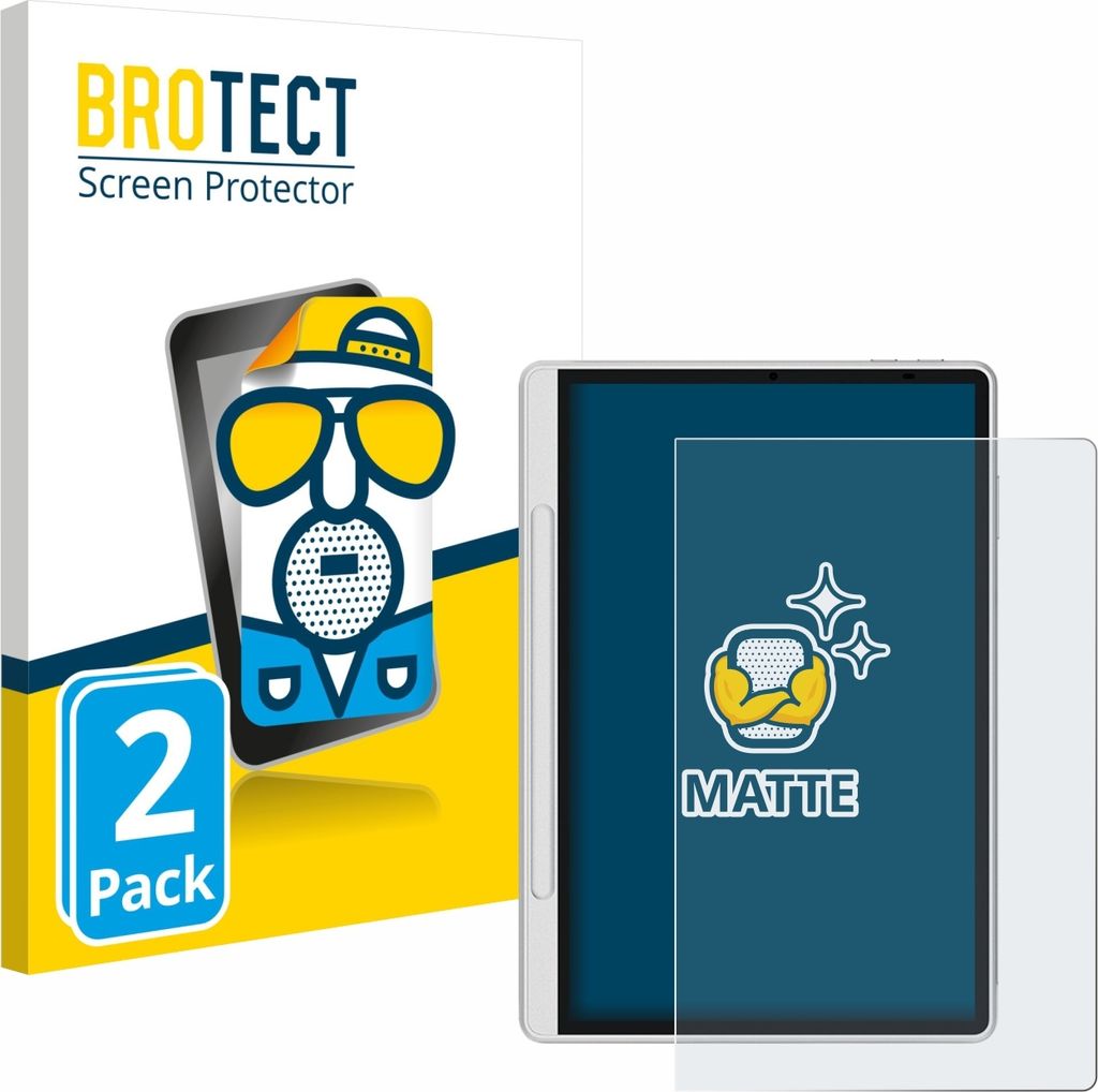 2x BROTECT Schutzfolie für XP-Pen Magic Note Pad Displayschutz Displayschutzfolie Folie Matt Entspiegelungsfolie