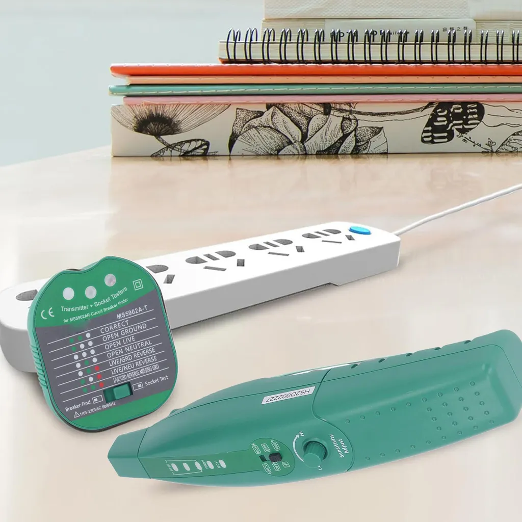 Testeur de prise MS5902A et détecteur de disjoncteur automatique MASTECH
