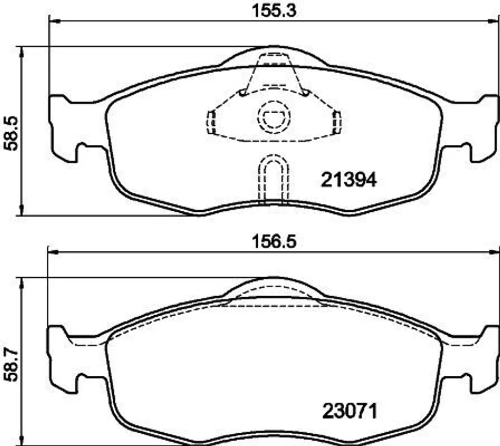 Plaquettes de frein pour Ford Mondeo II : Sécurité et Confort Route