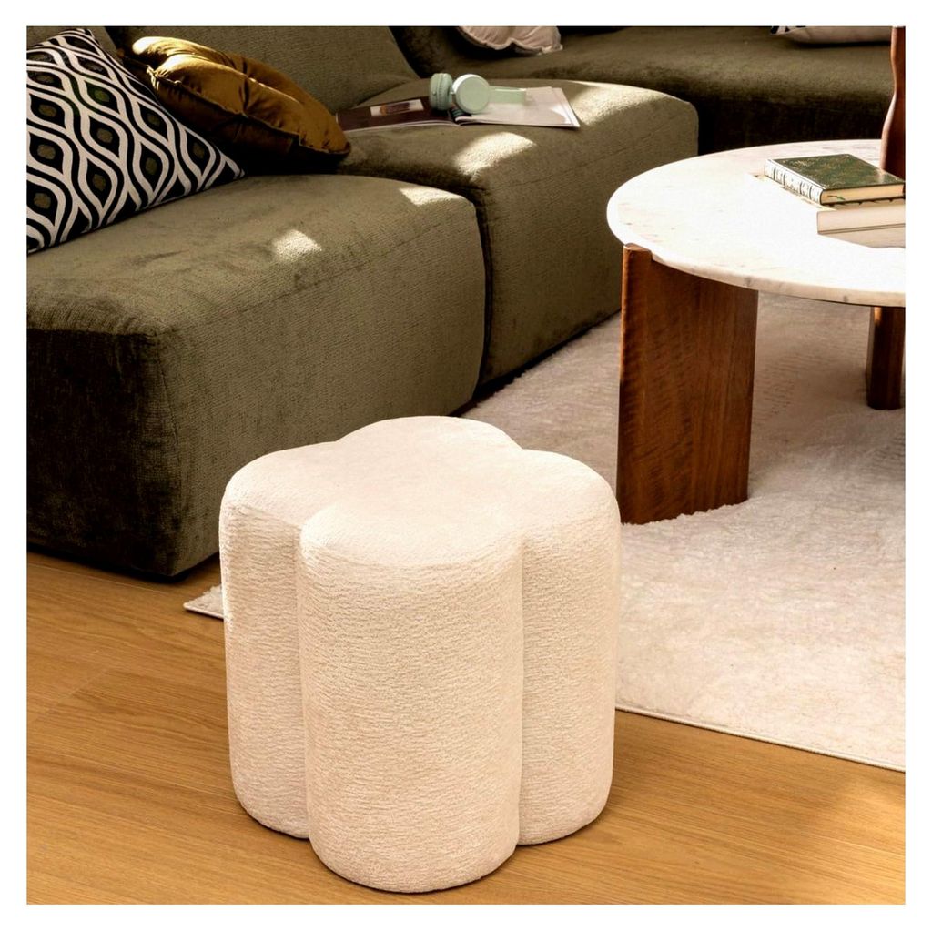 Sitzsack LAVON weiß 38x35x35cm