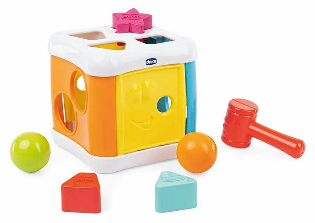 CHICCO 2 in 1 Sortierwürfel 0 0 STK