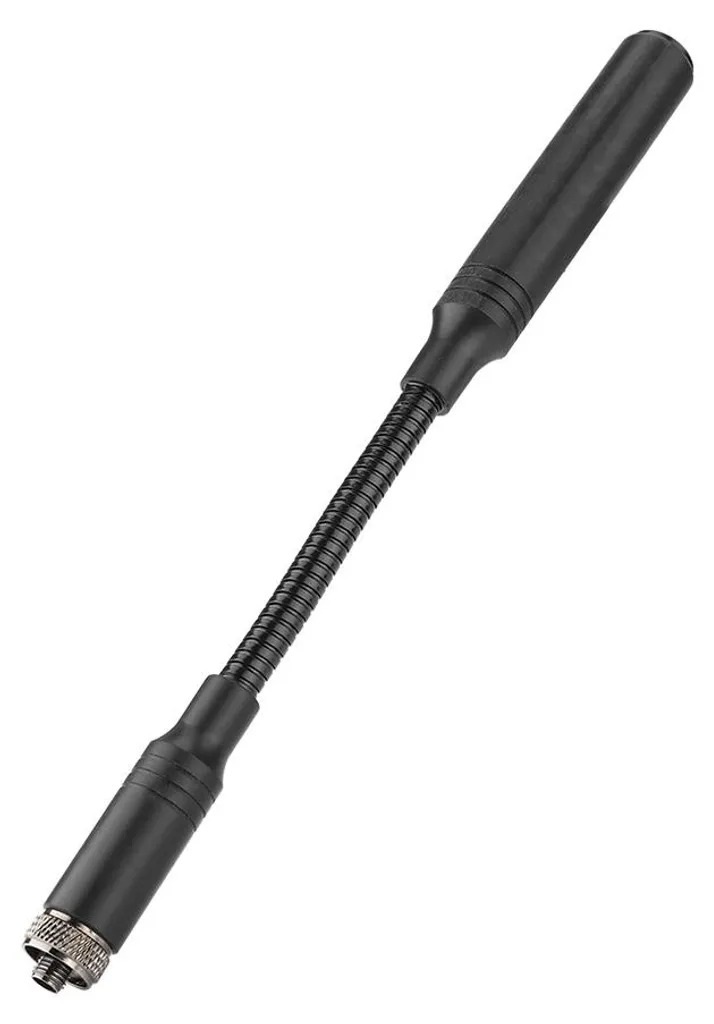 Antenne Talkie-Walkie Tactique Flexible 24 cm Double Bande 144/430
