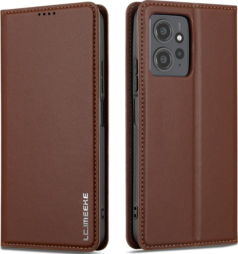 Custodia Redmi Note 12 4G Marrone: Comoda, Sicura con Porta Carte