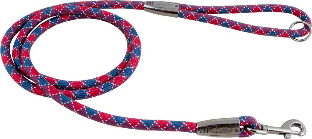 Hurtta Casual Seilleine weinrot/blau, Maße: 150 cm / 11 mm