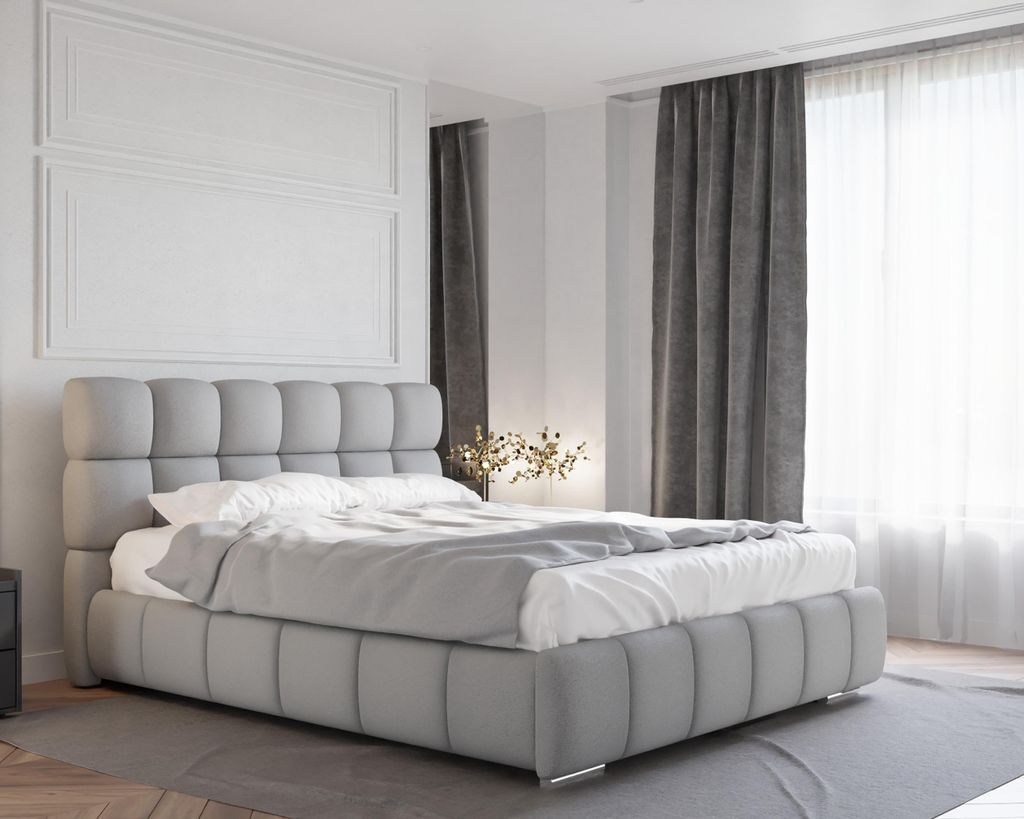 BLISS Polsterbett mit Bettkasten, mit Matratze CIRA (Multi, 7-Zonen, Kokos)