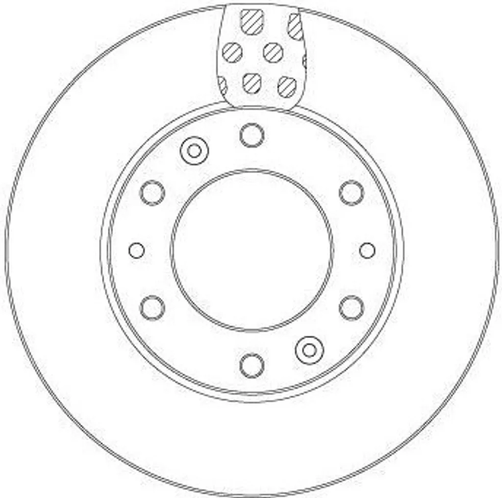 Stopper les Vibrations : Disques de Frein TRW DF6962S pour HYUNDAI H350