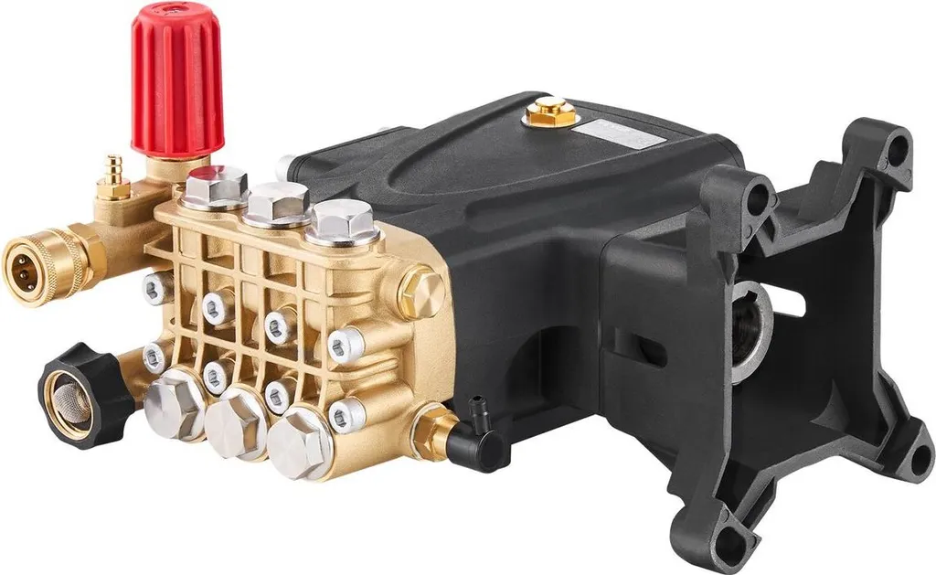 Pompe 4000 PSI 4.0 GPM avec piston Triplex et arbre horizontal 1"