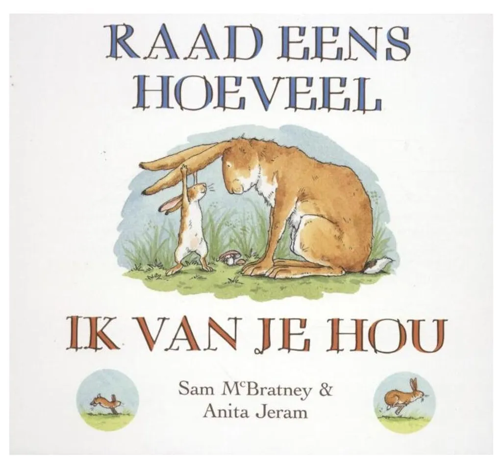 Expliquer l'amour à un enfant avec Raad eens hoeveel ik van je hou