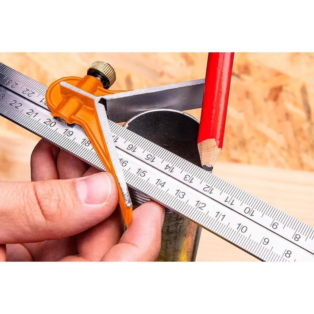 Équerre multifonctionnelle 30 cm : stop aux erreurs de mesure d'angle - 17