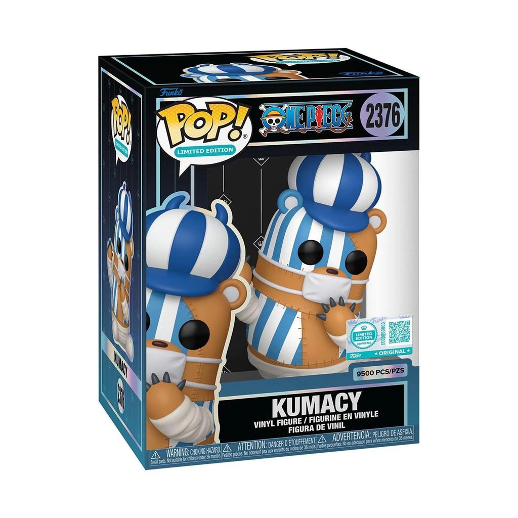 Funko Pop! One Piece - Kumacy, edizione limitata Supreme, Immagine del prodotto 