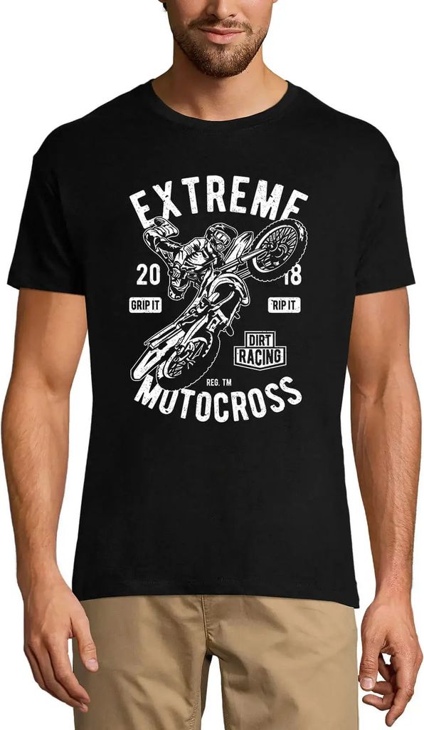 Herren Grafik T-Shirt Extrem-Motorcross 2018 - Dirt Racing - Motorliebhaber – Extreme Motorcross 2018 - Dirt Racing - Motor Lovers – Geschenk 6.