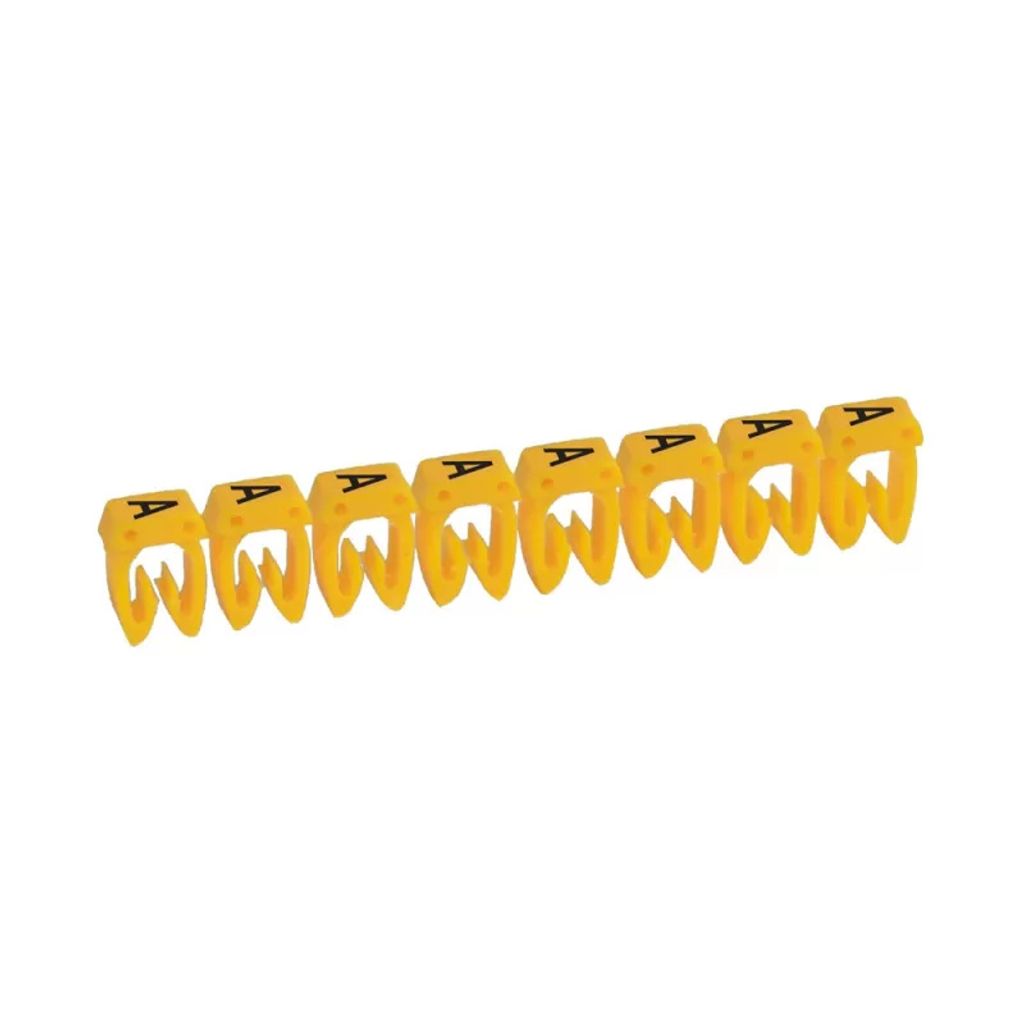 Legrand 038300 Kennzeichnungsclip Aufdruck A Außendurchmesser-Bereich 2 bis 3.20 mm 038300 (038300)