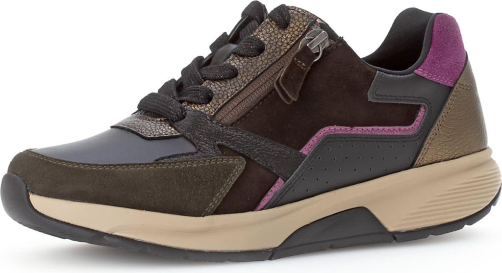 Gabor Rollingsoft Veterschoenen Laag - groen - Maat 4