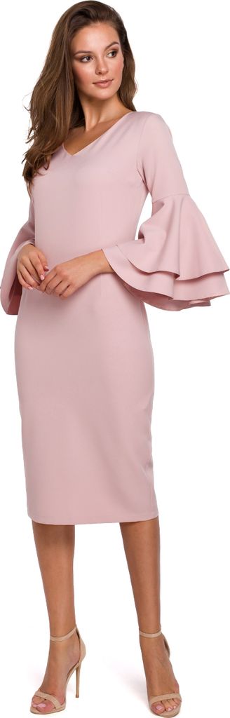 Makover Formelle Frauenkleider Olgan K002 rosa L