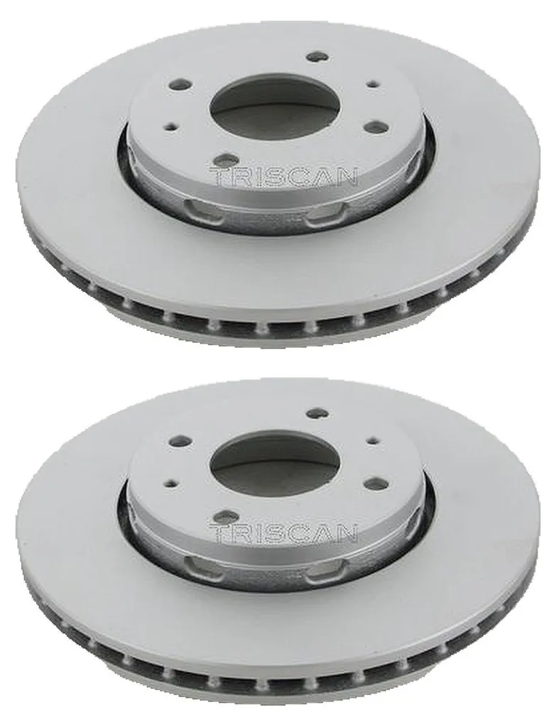 2 disques de frein ventilés Ø 281 mm TRISCAN pour VOLVO S40 V40 - 8120 27122