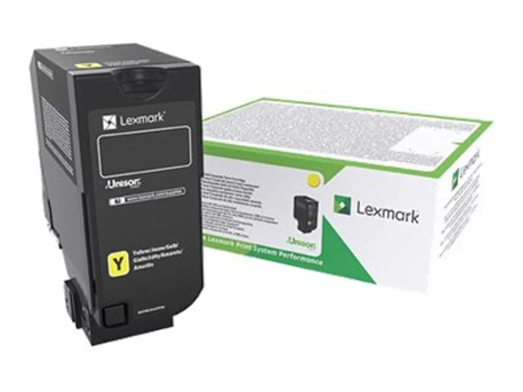 Lexmark Jaune Cartouche Toner LCCP Corporate Haute Qualité Unison