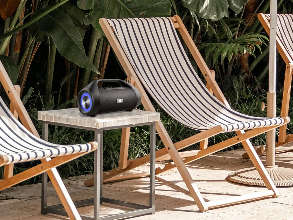 Haut-parleur Bluetooth portable Caliber avec lumières LED intégrées - 11