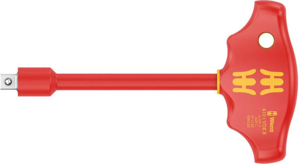 Wera 410 i VDE B Giravite a T Isolato 3/8" - Sicurezza 1000V