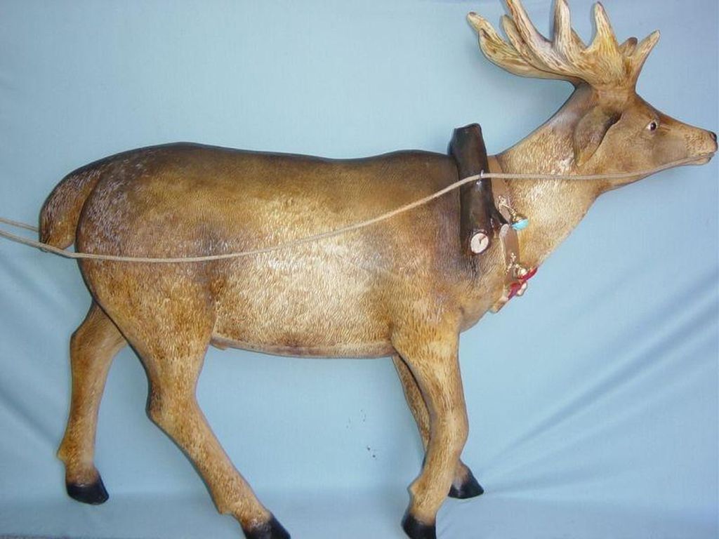 Design Reh Figur Garten Statue Skulptur Figuren Skulpturen Neu Deko Weihnachten