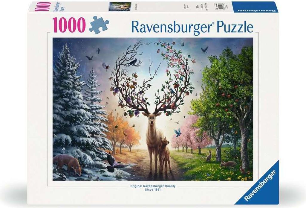 Il cervo magico e le quattro stagioni Ravensburger 12001088 Immagine del prodotto 